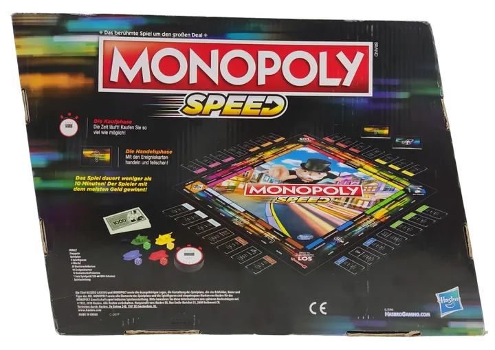 Monopoly Speed - Gesellschaftsspiele - Hasbro  - Bild 2