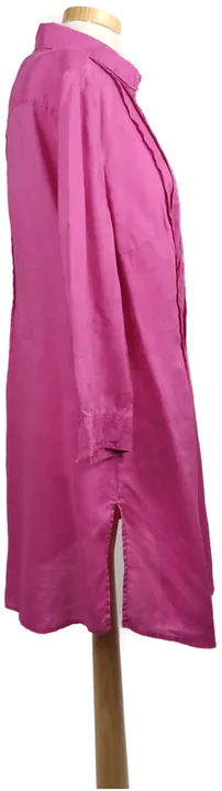 Marco Pecci Hemdblusenkleid mini pink- XL/42 - Bild 3