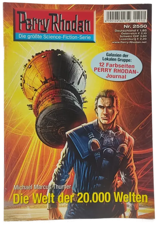 Romanheft Perry Rhodan Die Welt der 20.000 Welten Erstauflage Nr. 2550 - Bild 2