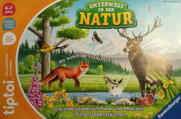 tiptoi® Unterwegs in der Natur - Lernspiel - Ravensburger - Bild 1