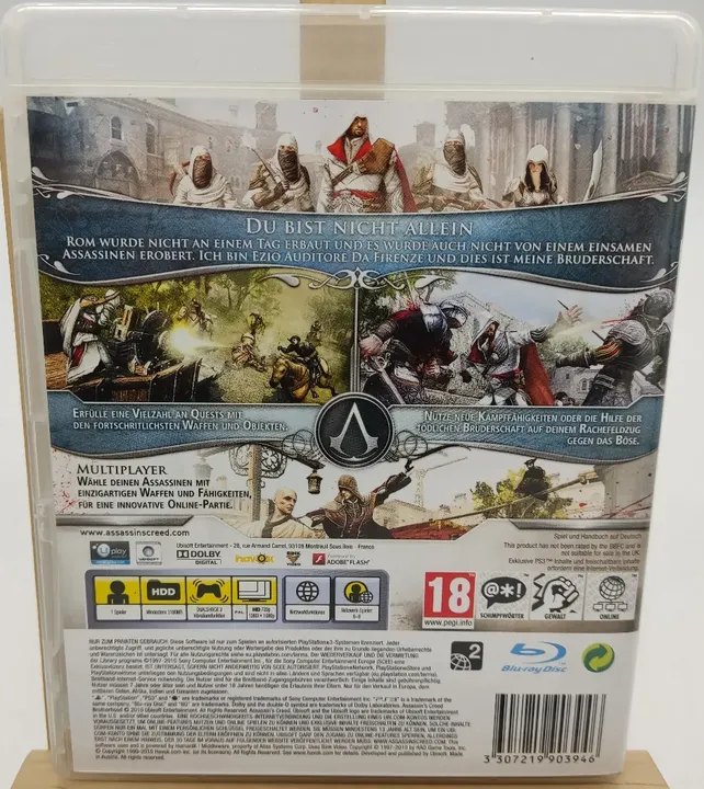 Playstation Sony PS3 Spiel Assassin's Creed Brotherhood - Bild 2