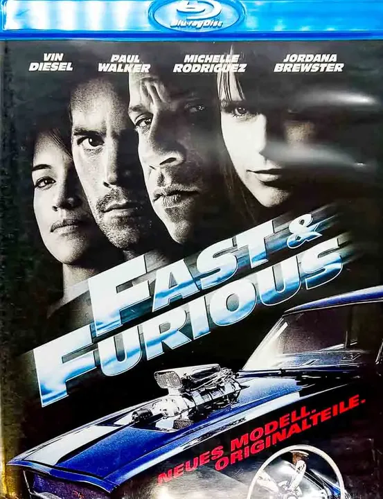 Blu-ray Disc Fast & Furious Neues Modell. Originalteile. - Bild 1