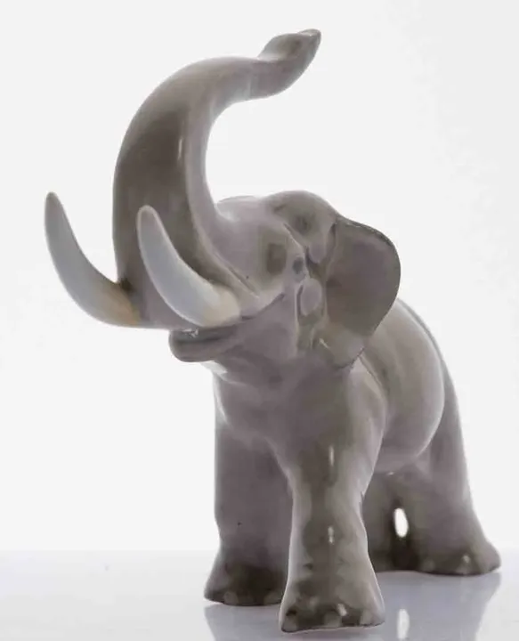 1 Stk. Herend Elefant Porzellan, blaue Marke (Fus) - Bild 4