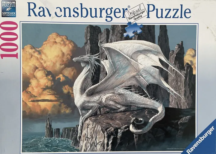 Puzzle - Ravensburger - Drache - 1000 Teile - Bild 1