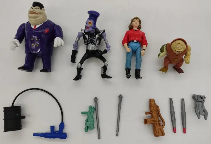 B.T.F Biker Mice from Mars -4 Figuren und Zubehör - Bild 2