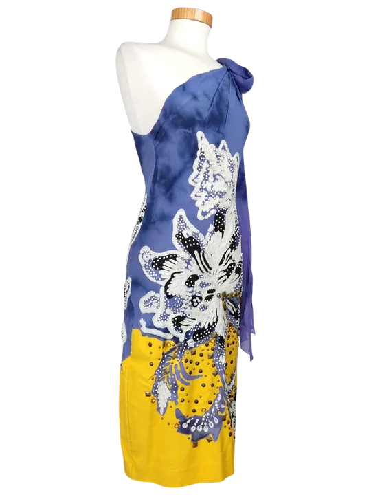 DIANE VON FURSTENBERG Damen Midikleid, multicolor - Gr. M - Bild 4