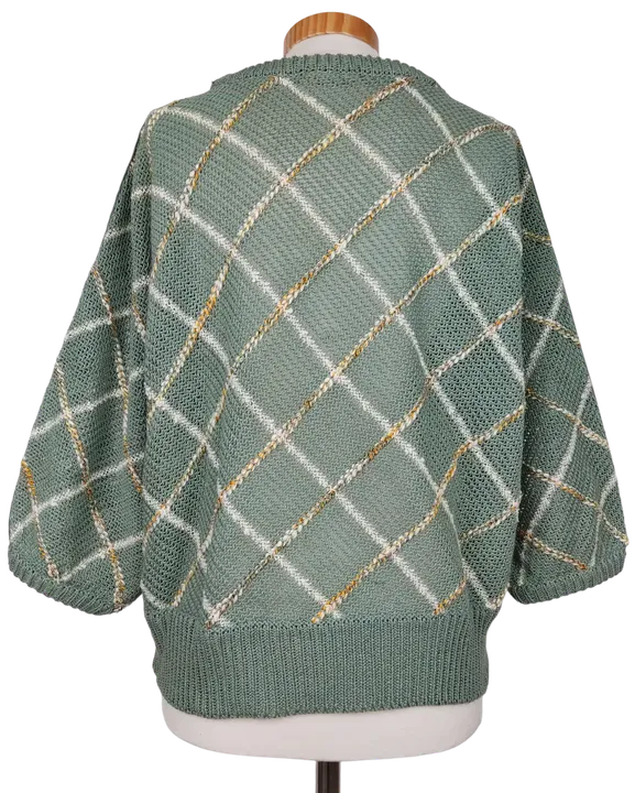 Vintage Lucia Damen Strickpullover, grau - Gr. L  - Bild 2