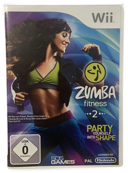 Wii Spiel: ZUMBA fitness 2 - inklusive Fitness-Gürtel - Bild 1