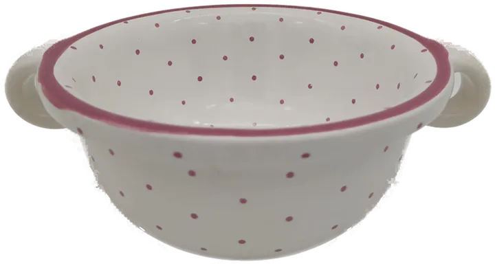Gmundner Keramik rosa Tupfen kleine Schüssel Höhe: 7.5 cm - Bild 4