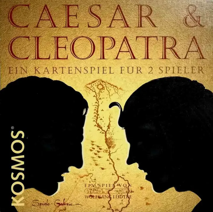 Kosmos Caesar & Cleopatra - Duell der Herrscher: Kartenspiel für 2 Spieler - Bild 1