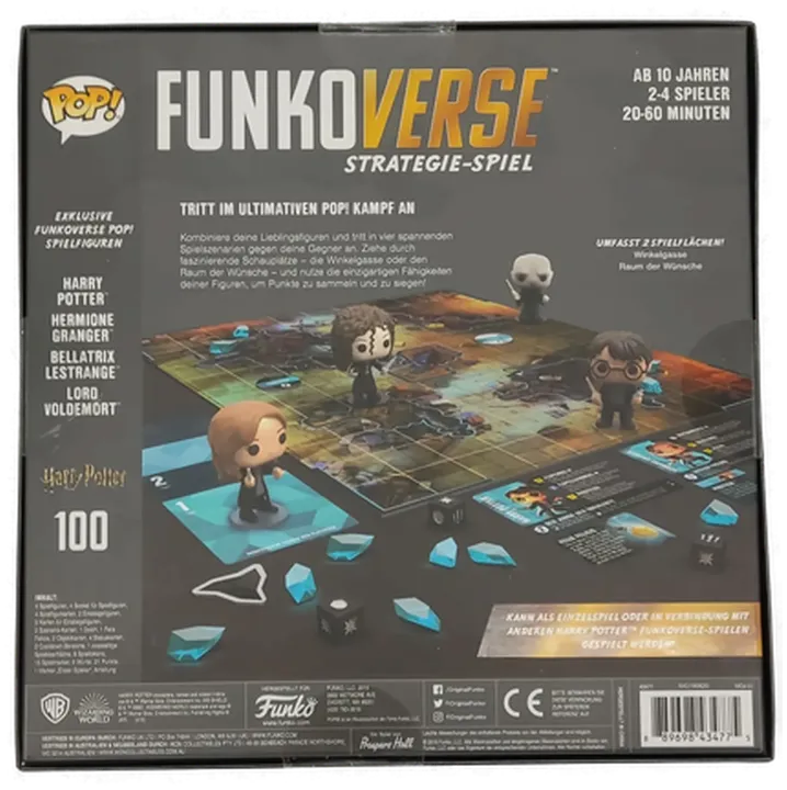 Funko 43477 - Brettspiel - Funkoverse Harry Potter Strategie-Spiel Sammelfiguren - Bild 3