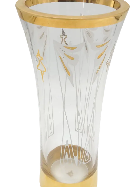 VINTAGE - Vase aus Glas im Jugendstil/ art deco Stil - Bild 3