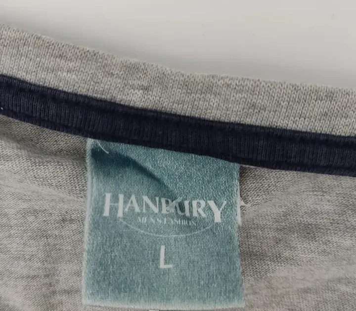 Hanbury Herren T-Shirt grau - L - Bild 4