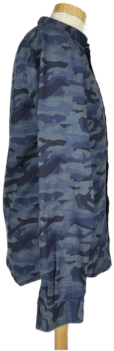 Tom Tailor Herrenhemd blau camouflage - S/ 46 - Bild 3