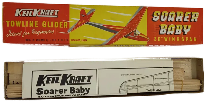 KEILKRAFT Towline Glider Balsaholz Modellbausatz  - Bild 2