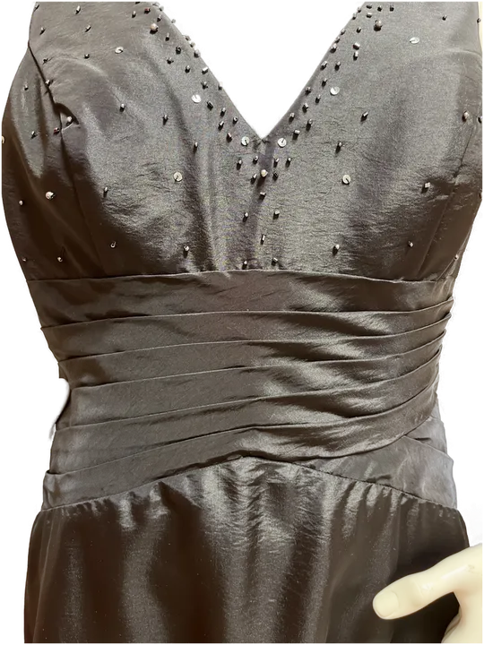 Schwarzes Ballkleid für Damen Gr. 42, erstklassige Qualität - Bild 4