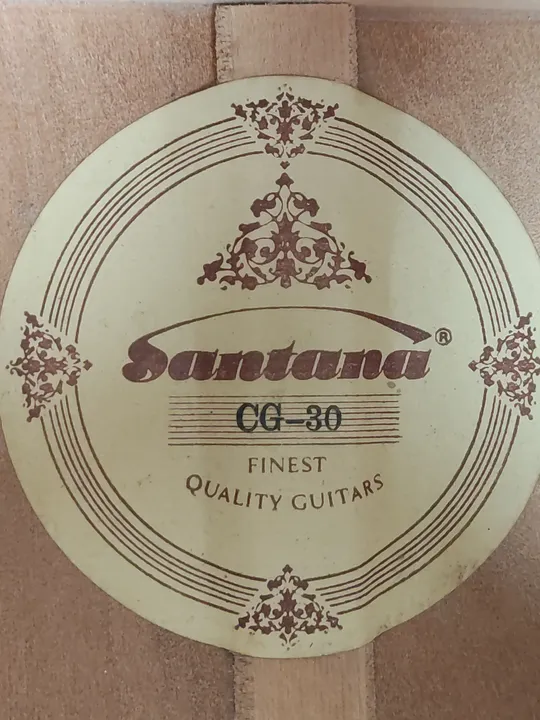 Akustikgitarre/Klassische Gitarre von SANTANA - Modell CG-30 - Bild 6