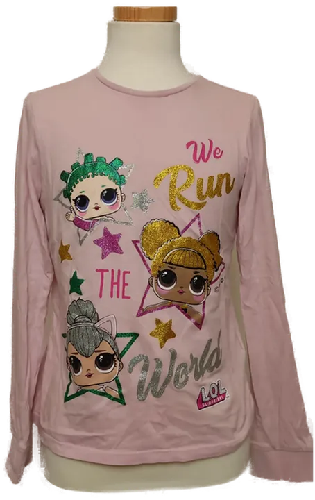 L. O. L. Surprise Kinder Shirt rosa Gr. 140 - Bild 1