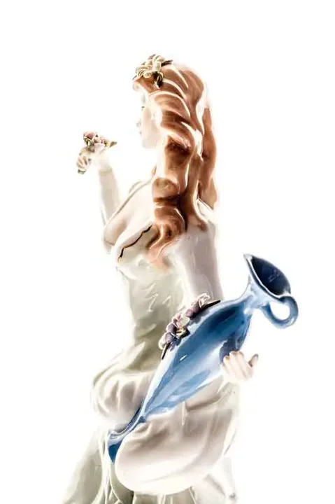 PMI Porzellan Figur Mädchen mit Vase - Bild 2
