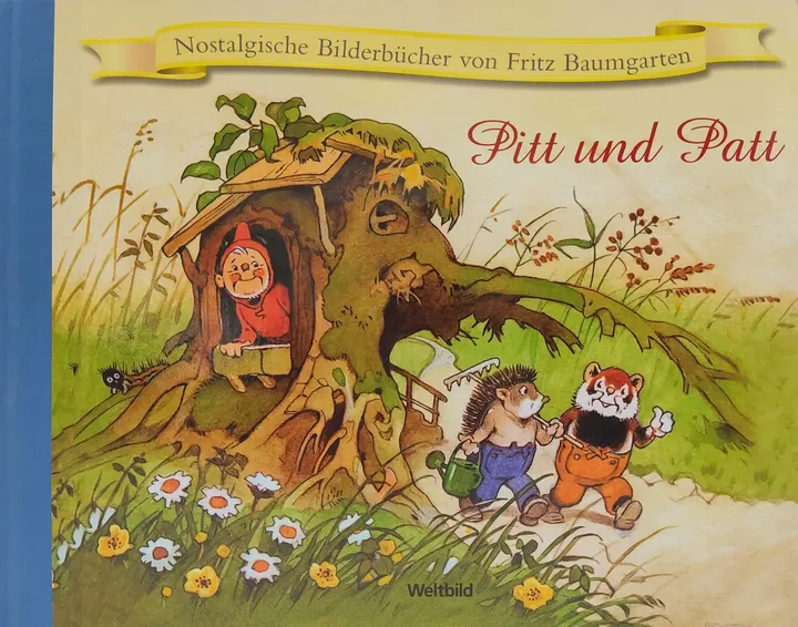 Fritz Baumgartner - PITT UND PATT - Nostalgische Bilderbücher von Fritz Baumgartner - Bilder von Fritz Baumgartner - Verse von Liselotte Burger - Bild 1