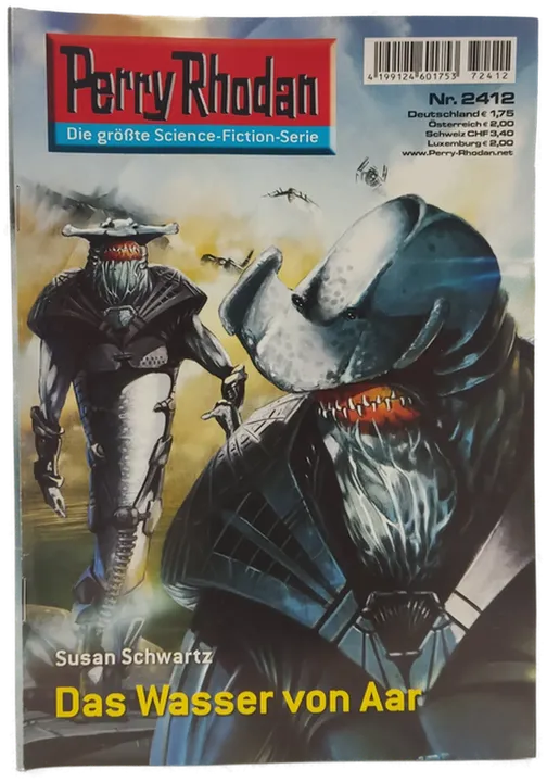 Romanheft Perry Rhodan Das Wasser von Aar Erstauflage Nr.2412 - Bild 1