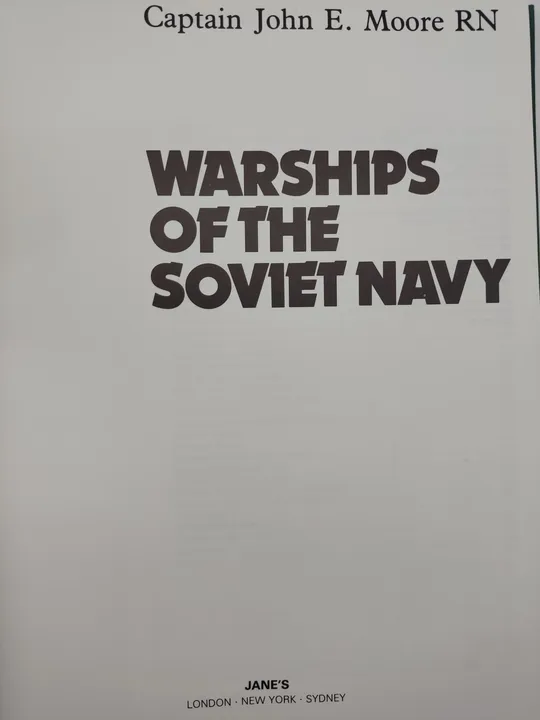 Warships of the Soviet Navy - John Evelyn Moore - Bild 2