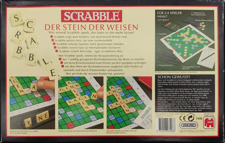 Scrabble - Original - Spear-Spiele - Jumbo - Bild 3