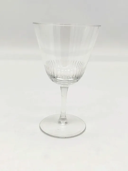 Mid-Century Weingläser geschliffen - 4 Stück - Bild 2