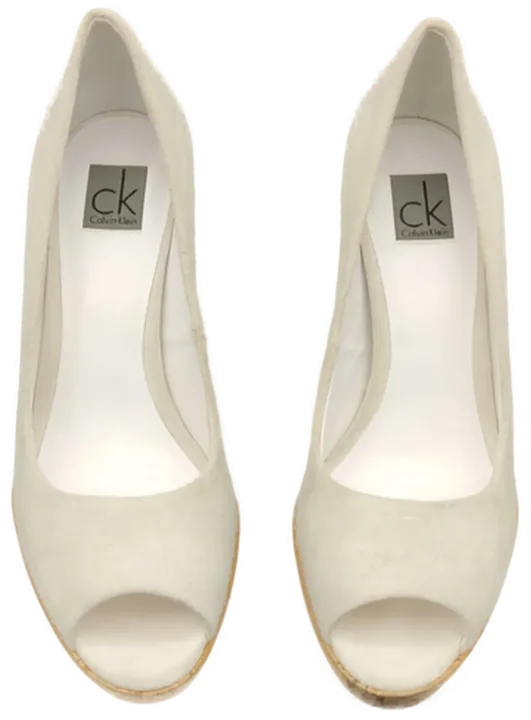 Calvin Klein Damen Schuhe weiß Gr. 39 - Bild 1