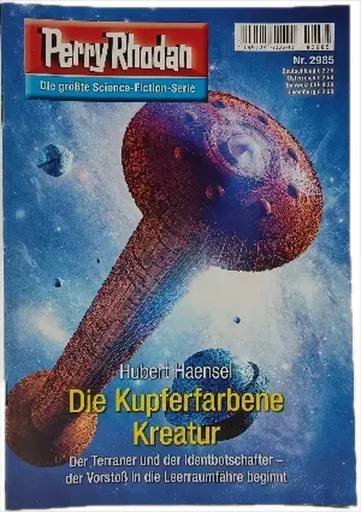 Romanheft Perry Rhodan Die Kupferfarbene Kreatur Erstauflage Nr. 2985 - Bild 2