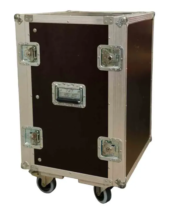19' Rack 12HE mit Rollen - Bild 1