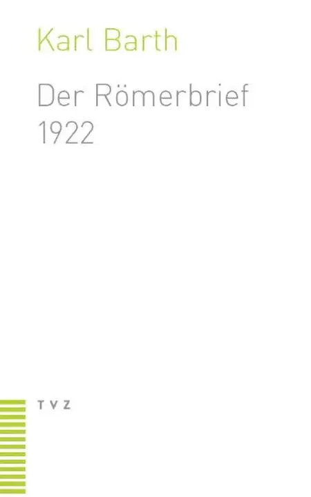 Der Römerbrief - Karl Barth - Bild 1