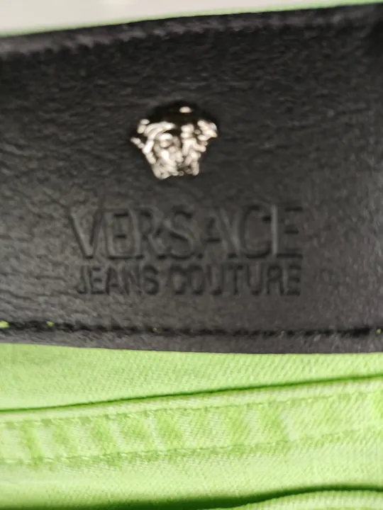 Versace Damen Jeans grün - W 27 - Bild 3