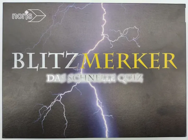 Blitzmerker - Gesellschaftsspiel, noris  - Bild 1