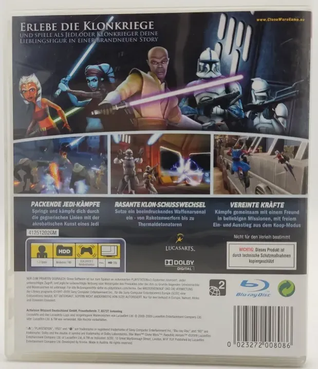 PS3 - Star Wars the Clone Wars Republic Heroes - Bild 2
