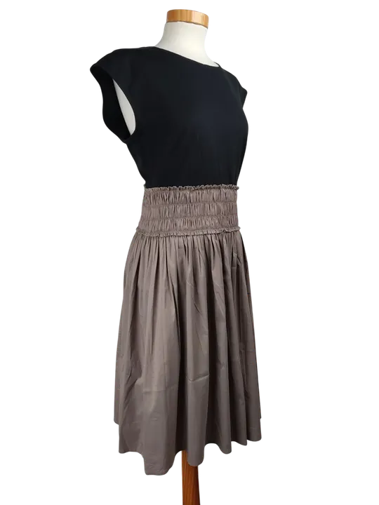 PAULE KA Damen Midikleid, schwarz/grau - Gr. 40/L - Bild 3