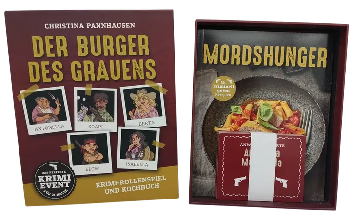 Der Burger des Grauens - Krimi Rollenspiel und Kochbuch - Christina Pannahausen  - Bild 3