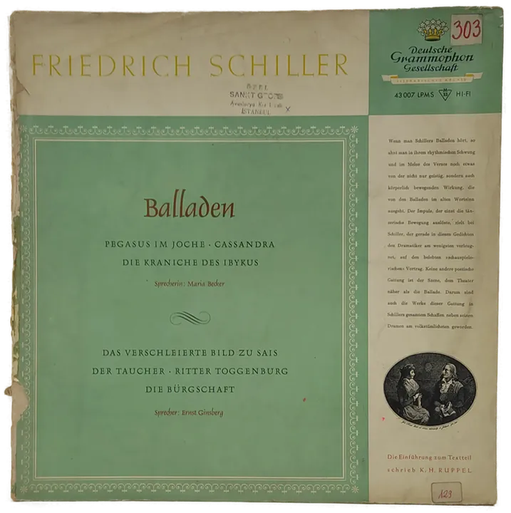 Friedrich Schiller - Balladen - Bild 1