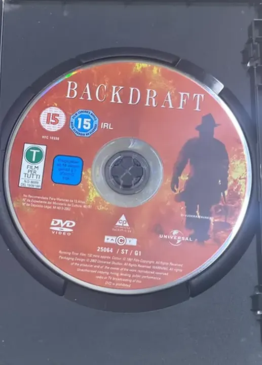 Backdraft - Ron Howard - DVD - Bild 3