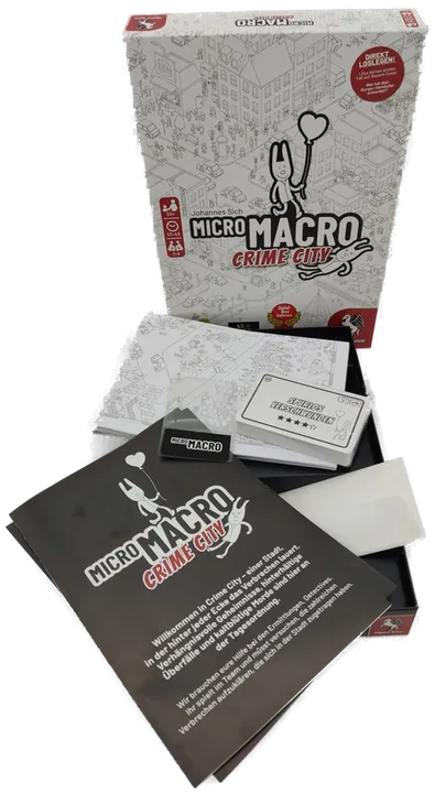 Micro Macro: Crime City – Gesellschaftsspiel - Bild 3