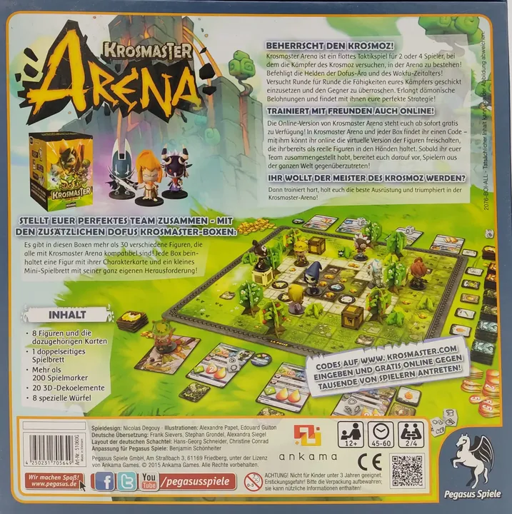 Krosmaster ARENA - Brettspiel - Pegasus Spiele  - Bild 2