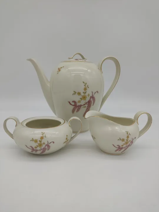 C. M. Hutschenreuther Kaffeekanne, Milchkännchen & Zuckerdose  - Bild 1