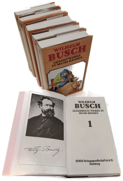 Wilhelm Busch Gesamtwerk in 6 Bänder  - Bild 2