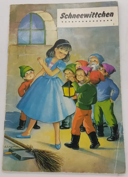 Märchen 4 Stück Vintage-Hefte mit Illustrationen von J. Lagarde aus Belgien 70/80 Jahre - Bild 8