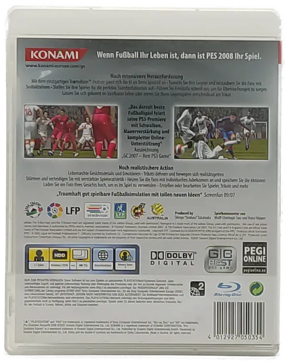 Playstation FIFA 09 & PES 2008 Bundle - Bild 2
