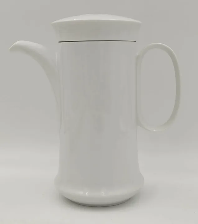 Hutschenreuter Kaffeekanne aus Porzellan weiß - 22cm - Bild 1