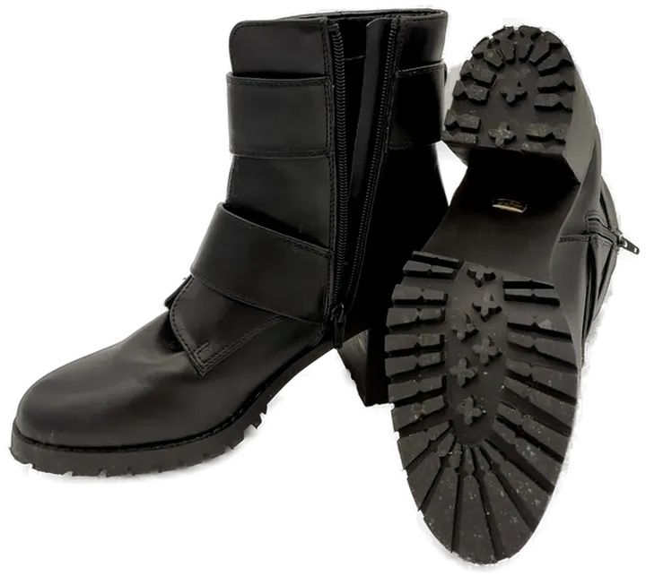 Buffalo Damen Stiefeletten Boots schwarz - Gr./39 - Bild 2