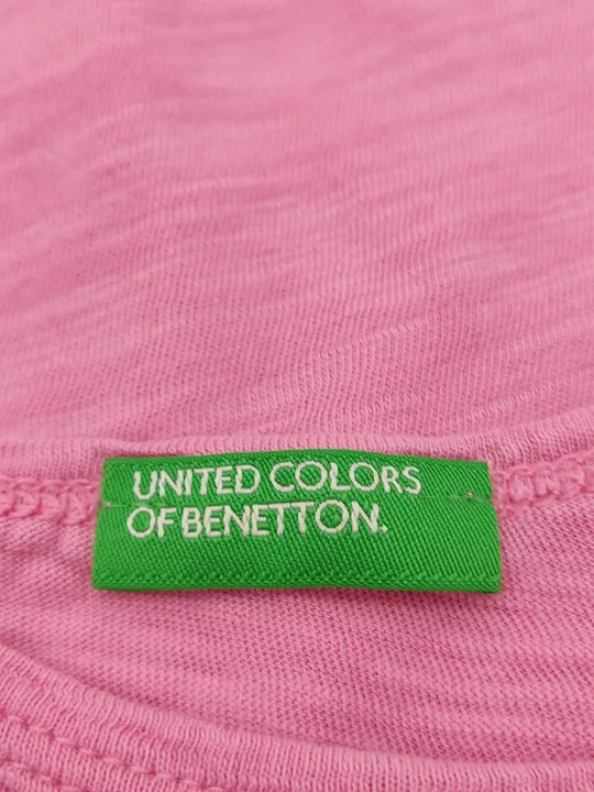 United Colors of Benetton Kinder Shirt rosa Gr. XS (110 cm) - Bild 2