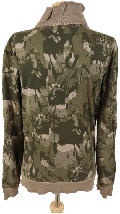 edc by Esprit  Damen Pullover Grün Camouflage - XL/42 - Bild 3