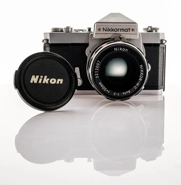 Nikon Nikkormat FT + Nikkor 1:2/50 Spiegelreflexkamera analog - Bild 2